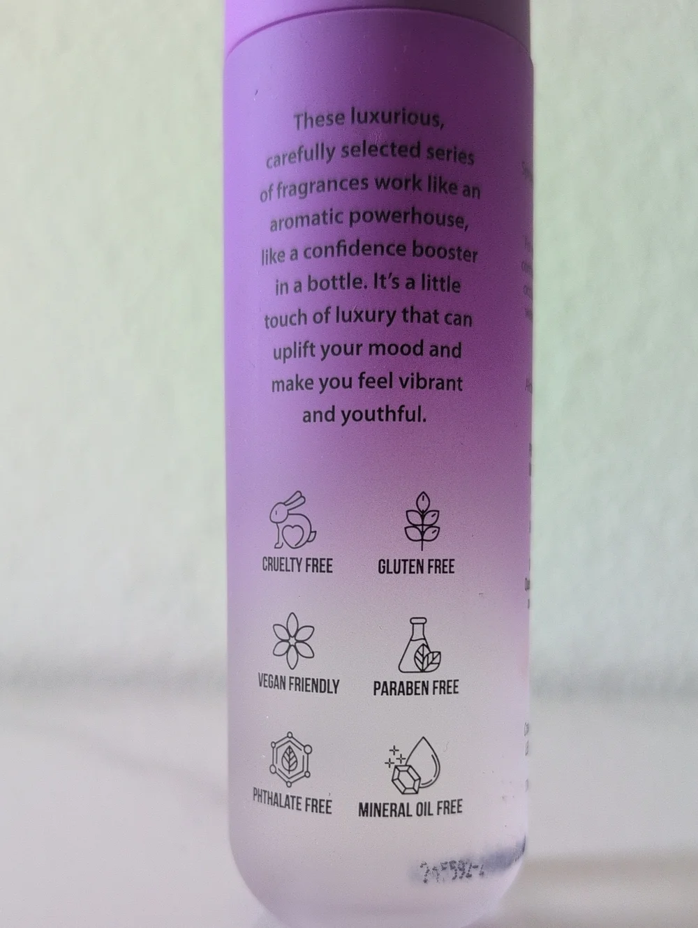 Nutrius Botanical Bliss Body Mist — Purple Gradient 118ml
